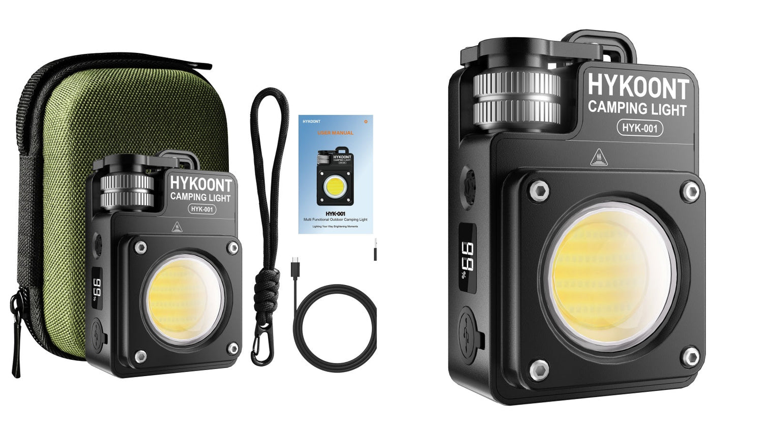 The Ultimate Outdoor Companion: HYKOONT LYD001 Camping Light in Real-World Use