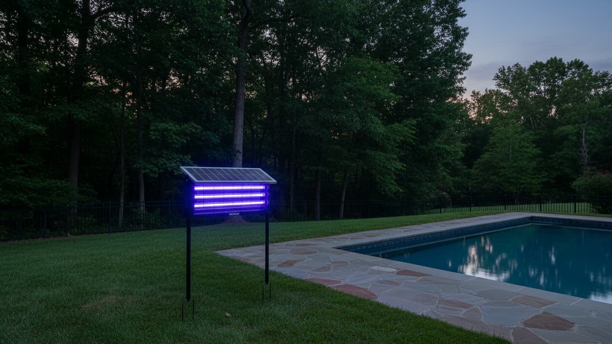 The Ultimate Backyard Lighting & Bug Protection Setup for Evening Parties