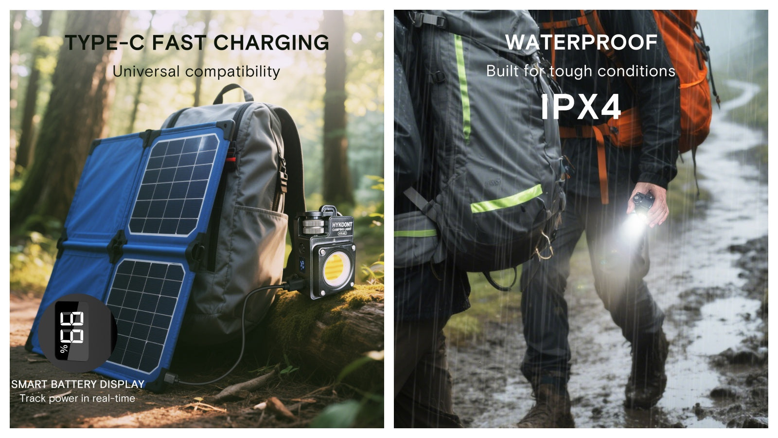 Why the HYKOONT LYD001 5000LM Light is Perfect for Camping