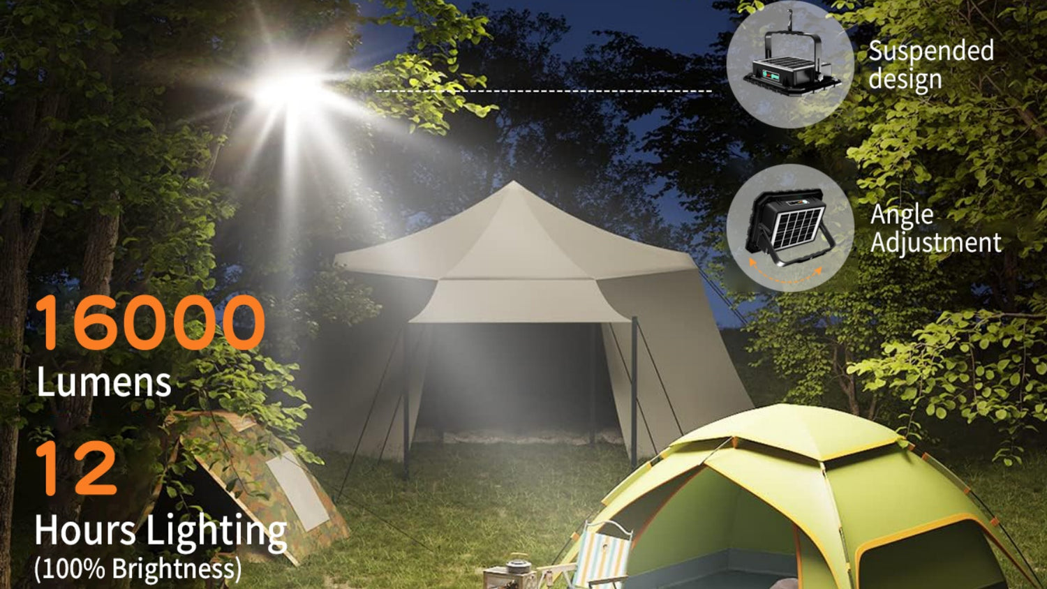Choosing the Right Hykoont Light: Camping Light vs. LED Solar Work Light