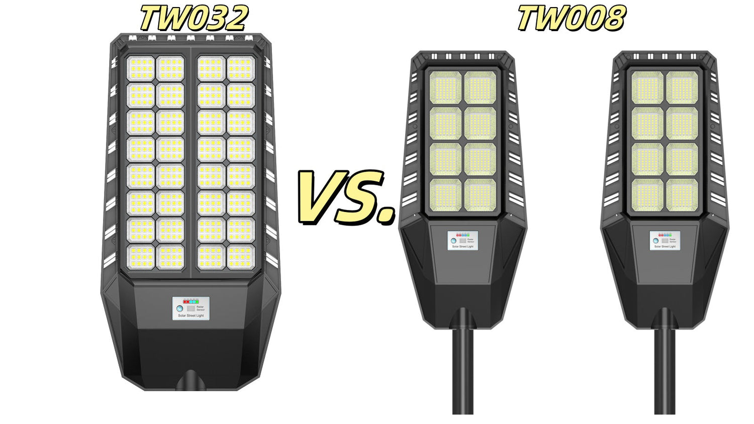 Solar Street Light Showdown: Hykoont TW032 vs. Traditional Lighting & Other Solars