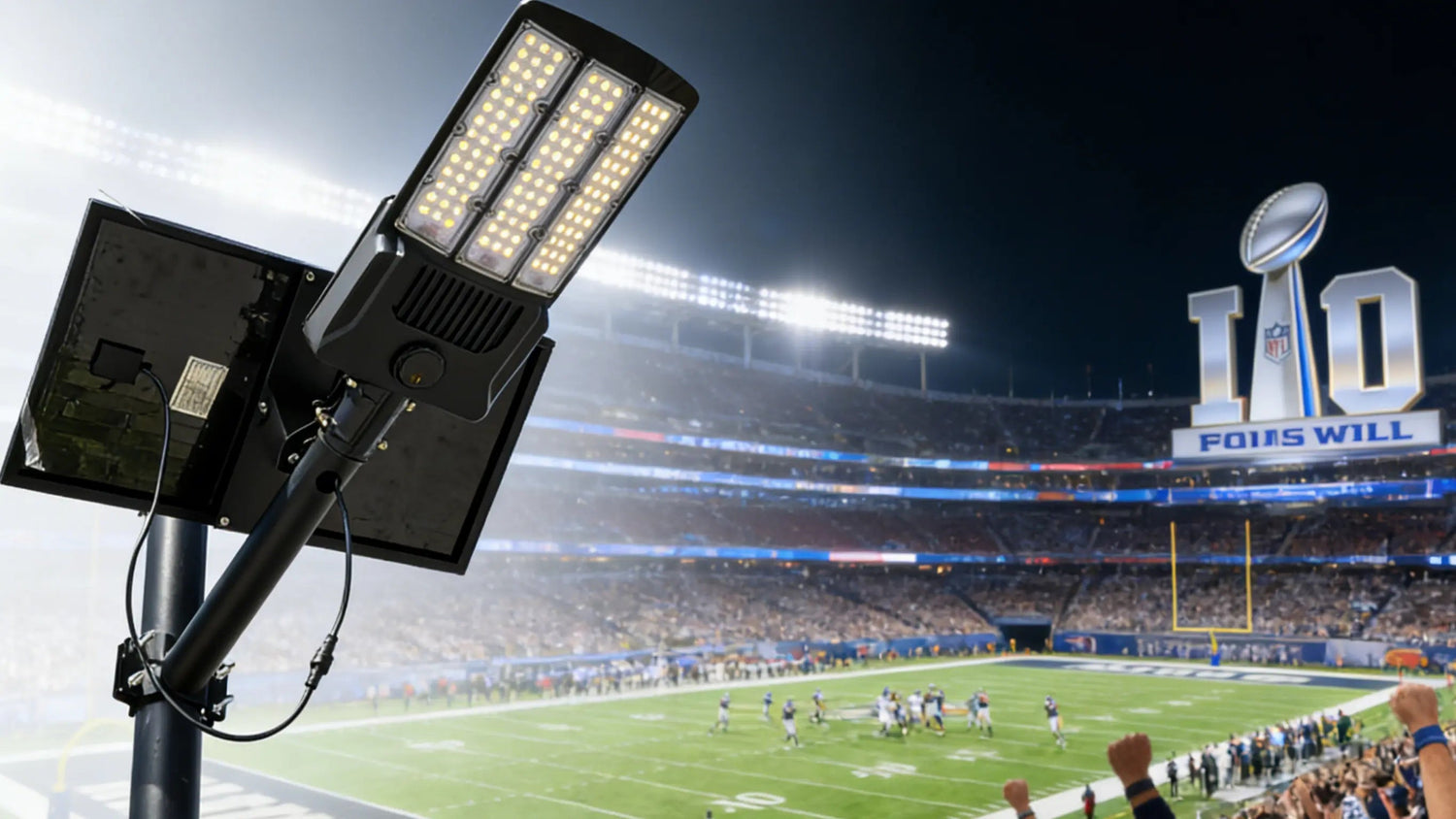From Game Night to Every Night: What Super Bowl 2026 Teaches Us About Solar Street Lighting