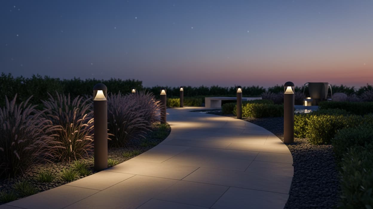 Path Lights: Transform Your Outdoor Spaces with the Hykoont BD02 LED Bollard Light