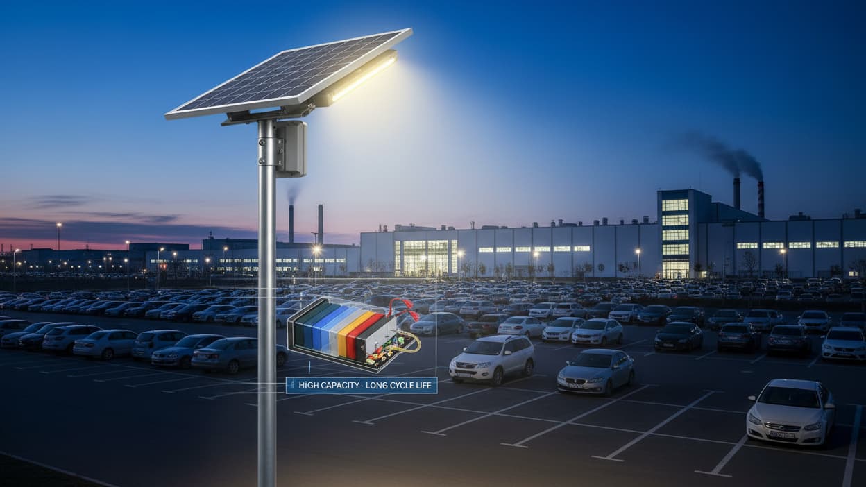 What's Actually Inside Your Solar Light? LiFePO4 vs. Lithium-ion for Commercial Infrastructure