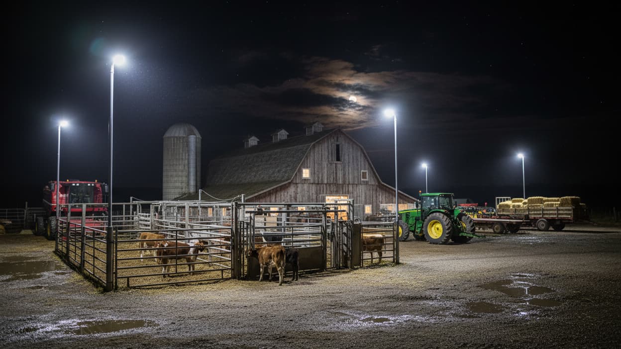 Safety First: High Lumen Solar Street Lights for Dark Rural Roads & Farms