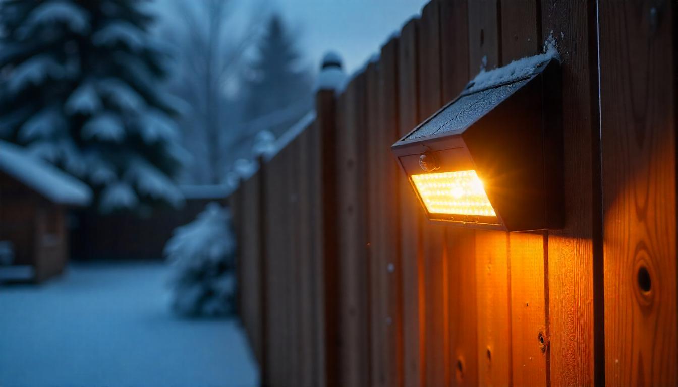 solar wall light