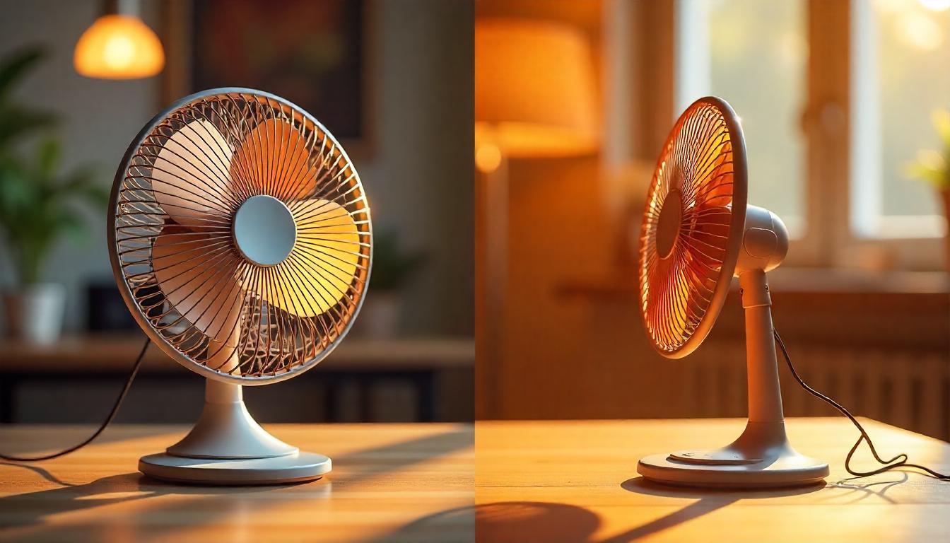 What is the Difference Between a Table Fan and a Desk Fan?