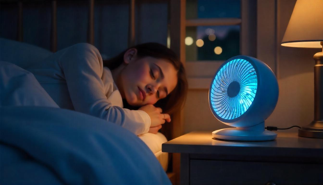 Is it Safe to Sleep with a Desk Fan on?