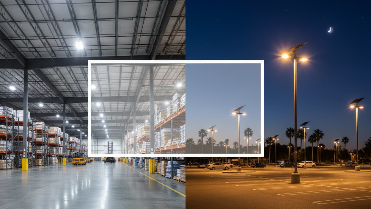 Why Industrial Facilities Are Ditching Old Fixtures for UFO LED High Bay Lights (And Pairing Them with Solid-State Battery Solar Outdoors)