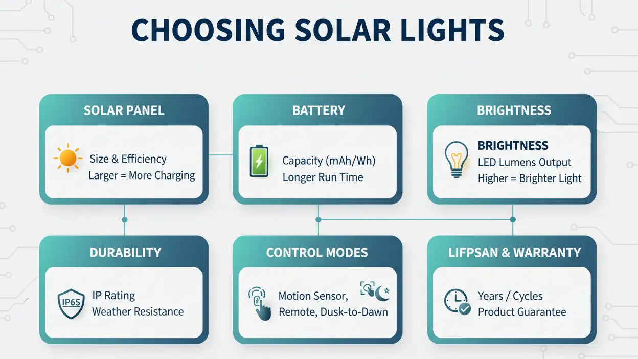 How to Choose the Perfect Solar Lights for Your Property: Expert Buying Guide