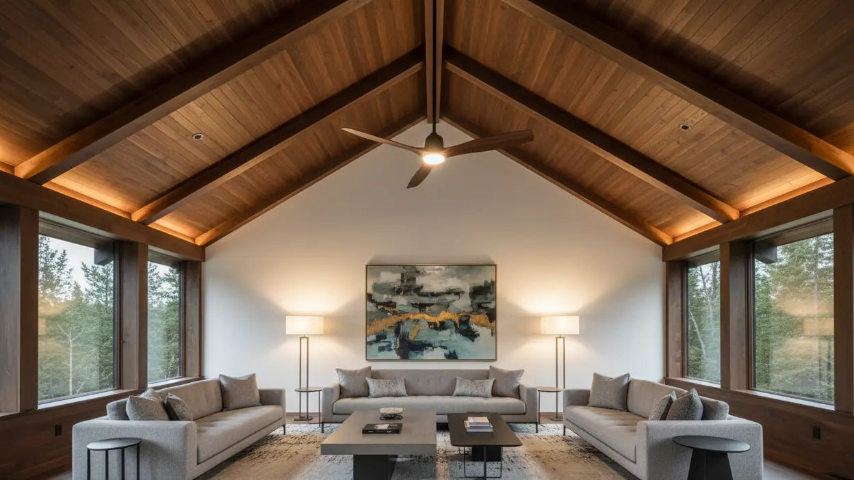 Will A Flush Mount Ceiling Fan Work On A Slanted Ceiling? Complete Installation Guide