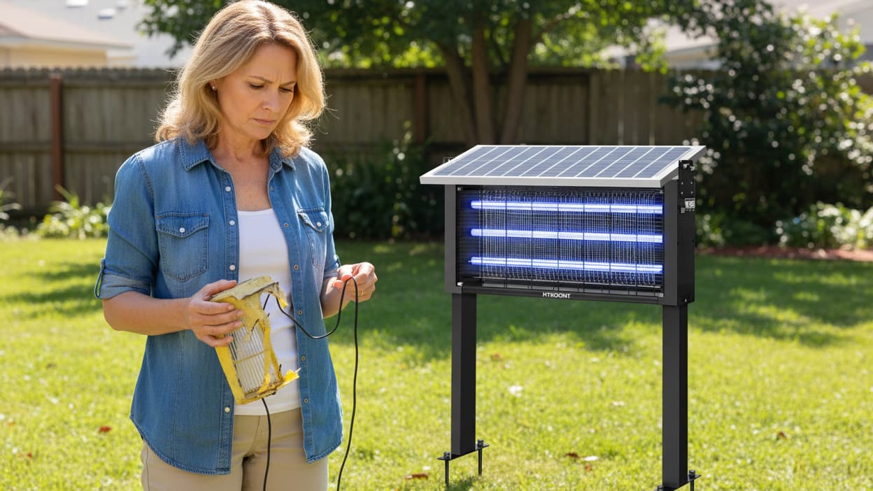 How to Replace a Broken Bug Zapper (And Why Upgrading to Solar Saves You Money)