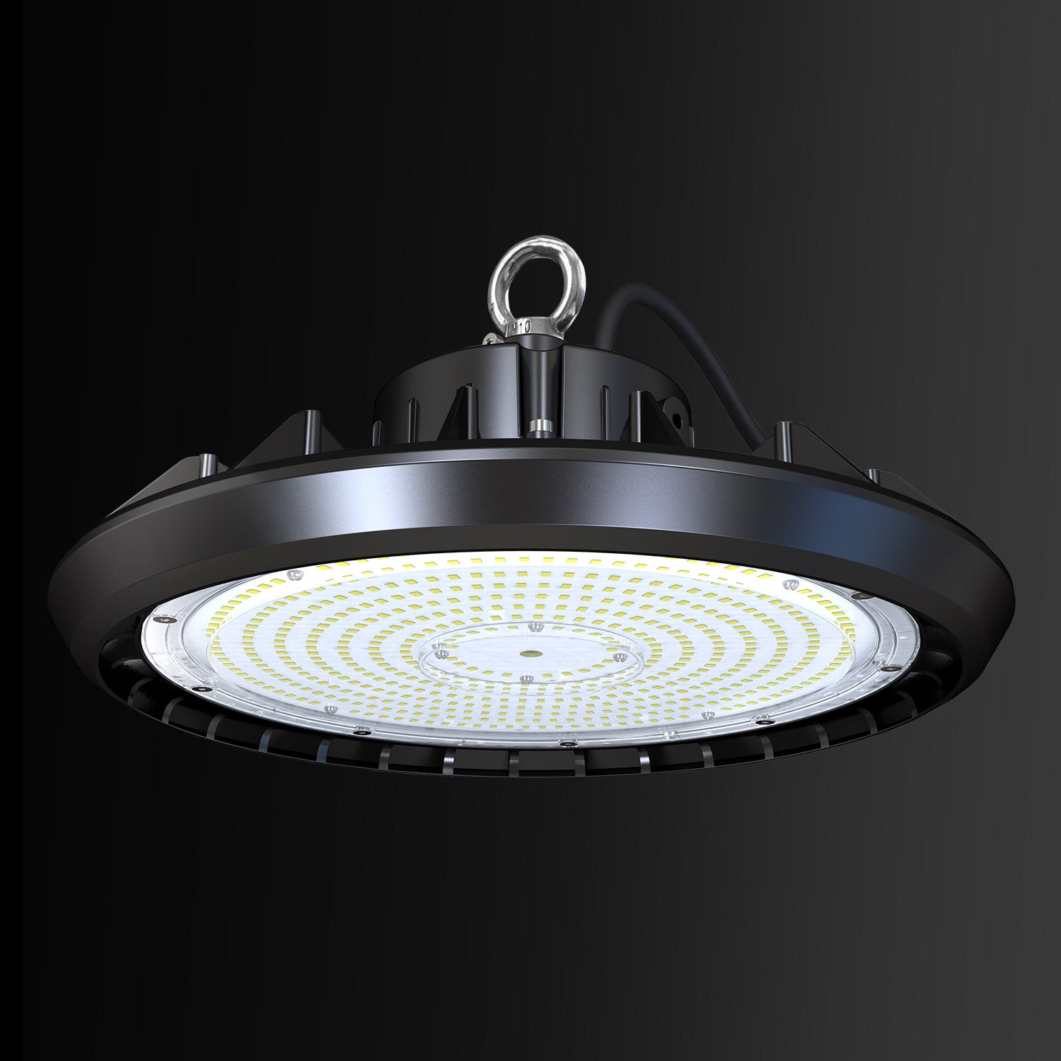 Hykoont GC377 UFO LED High Bay Lights UL DLC Certified 150/200 Watt, 4000-5000K, 150LM/W