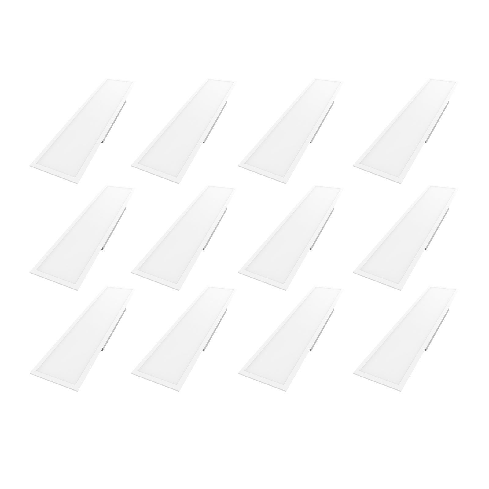 Hykoont 1x4FT Pro LED Flat Panel Light | 5 Power Options (15W-40W) & 5 CCT Selectable | Dimmable | ETL & RoHS Certified