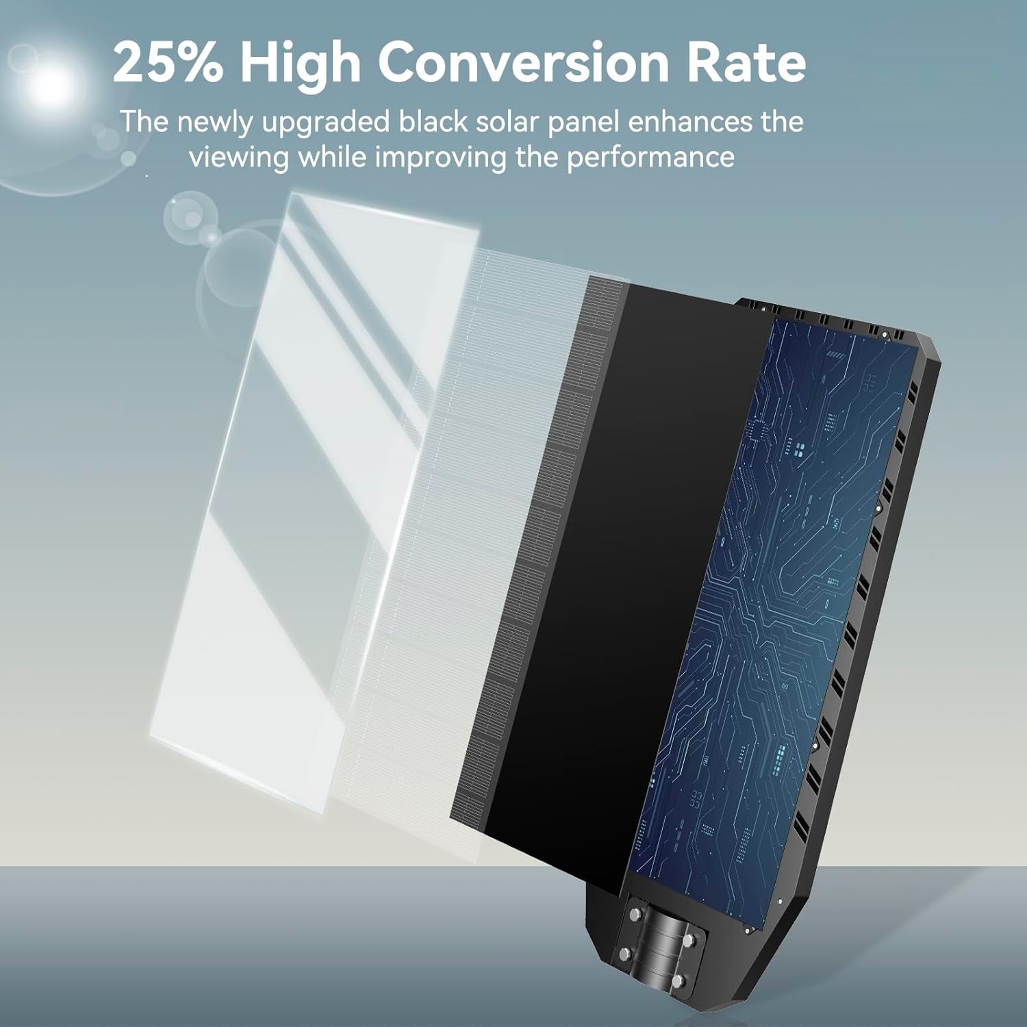 Hykoont TW036 Ultra Bright 360W Solar Street Light 50400 Lumens