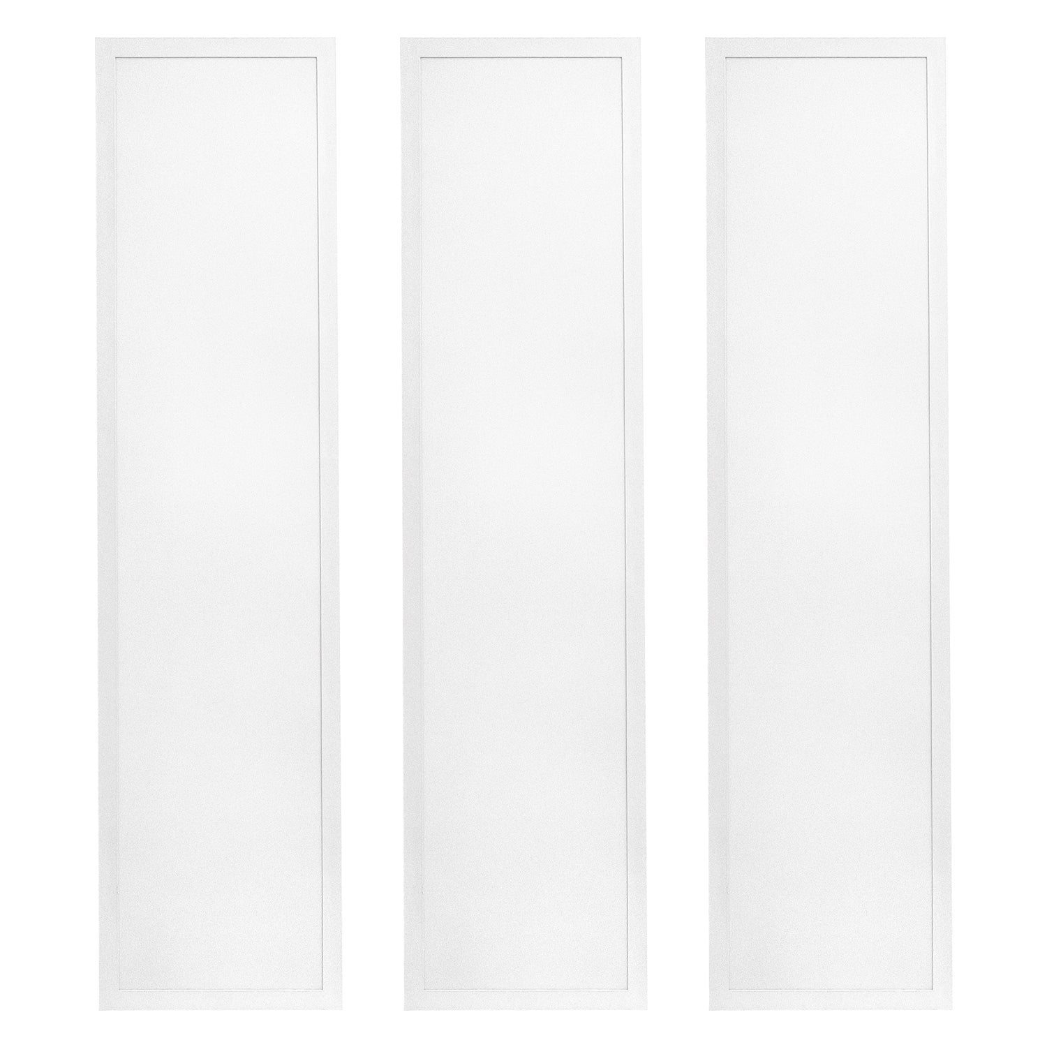 Hykoont 1x4FT LED Flat Panel Light | 3 Adjustable Wattages (20W-40W)&CCT Options| UL & DLC Certified | Energy-Saving