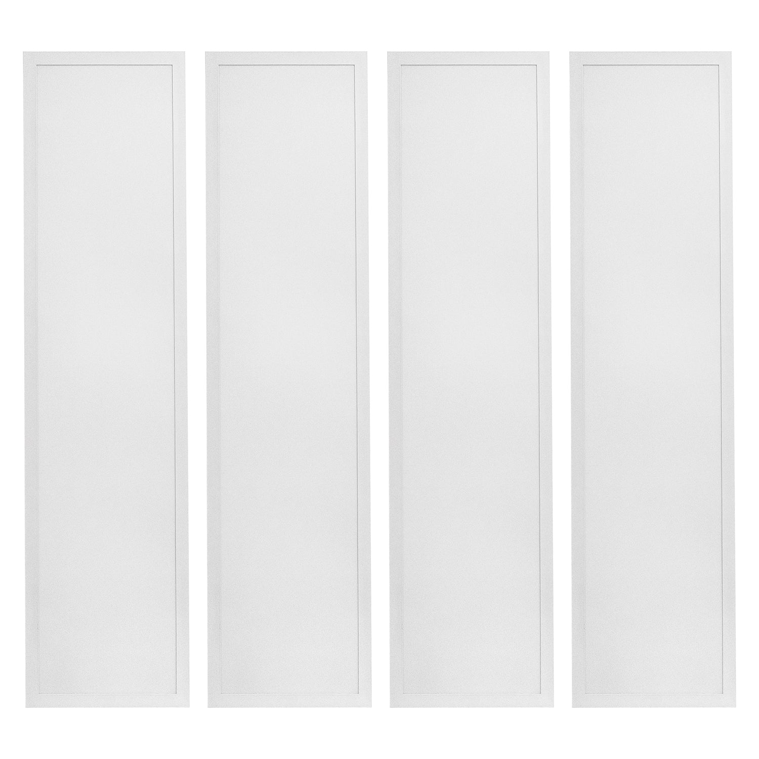 Hykoont 1x4FT LED Flat Panel Light | 3 Adjustable Wattages (20W-40W)&CCT Options| UL & DLC Certified | Energy-Saving