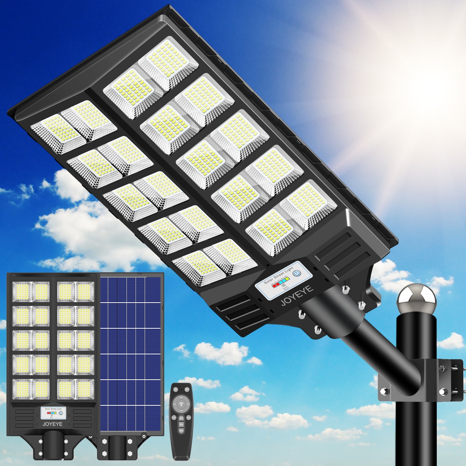 Hykoont BC020C 150W Solar Street Light