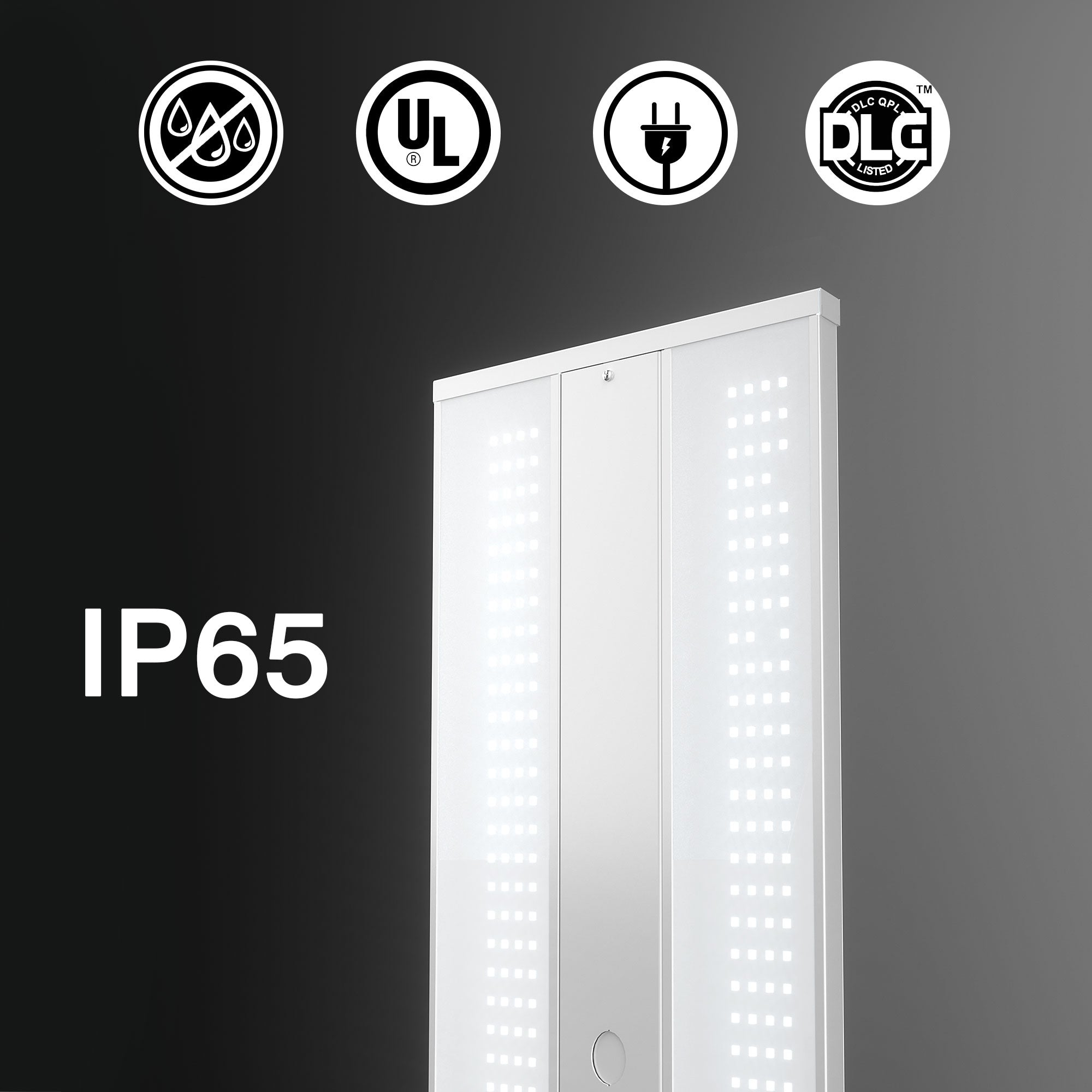 Hykoont GC376 150W 22500LM Linear LED High Bay Light