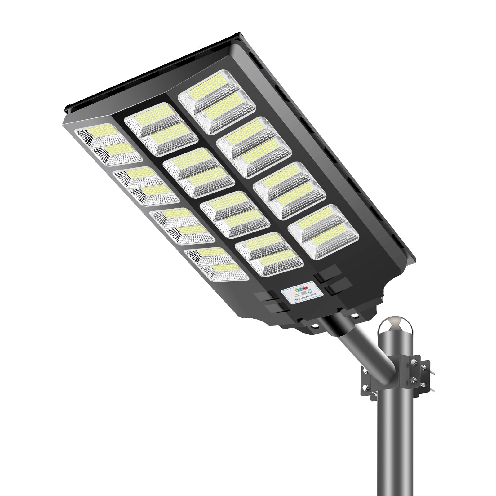 BM024C Solar Street Lights Outdoor 26000 Lumens 6500K 160W