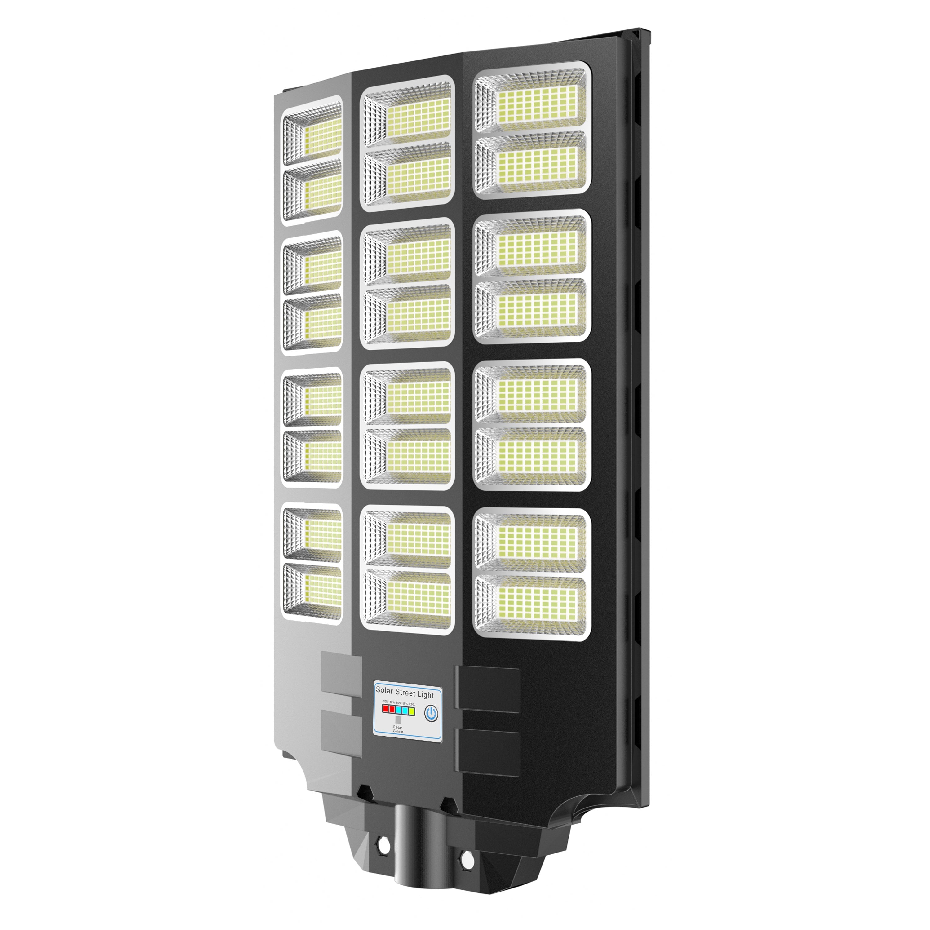 BM024C Solar Street Lights Outdoor 26000 Lumens 6500K 160W