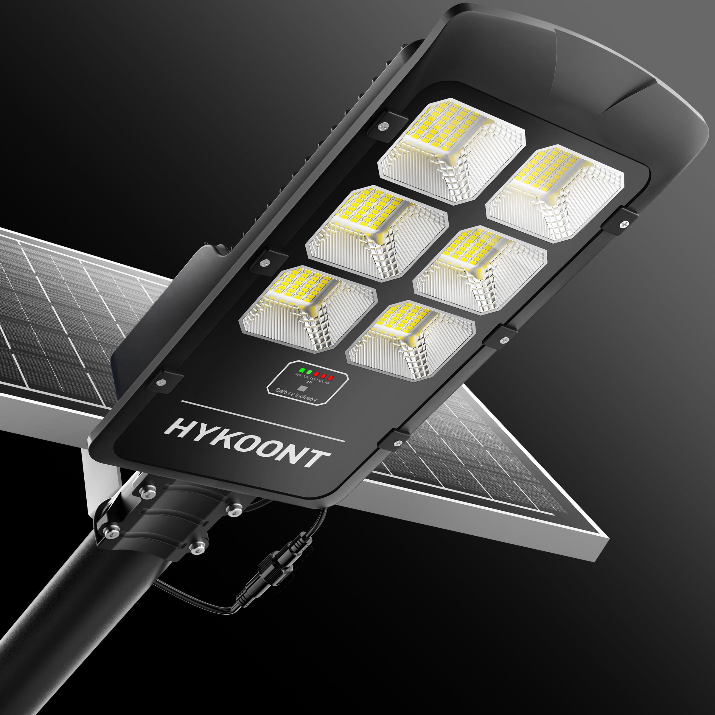 Hykoont BD006 Solar Street Flood Light Outdoor (60000 Lumen)