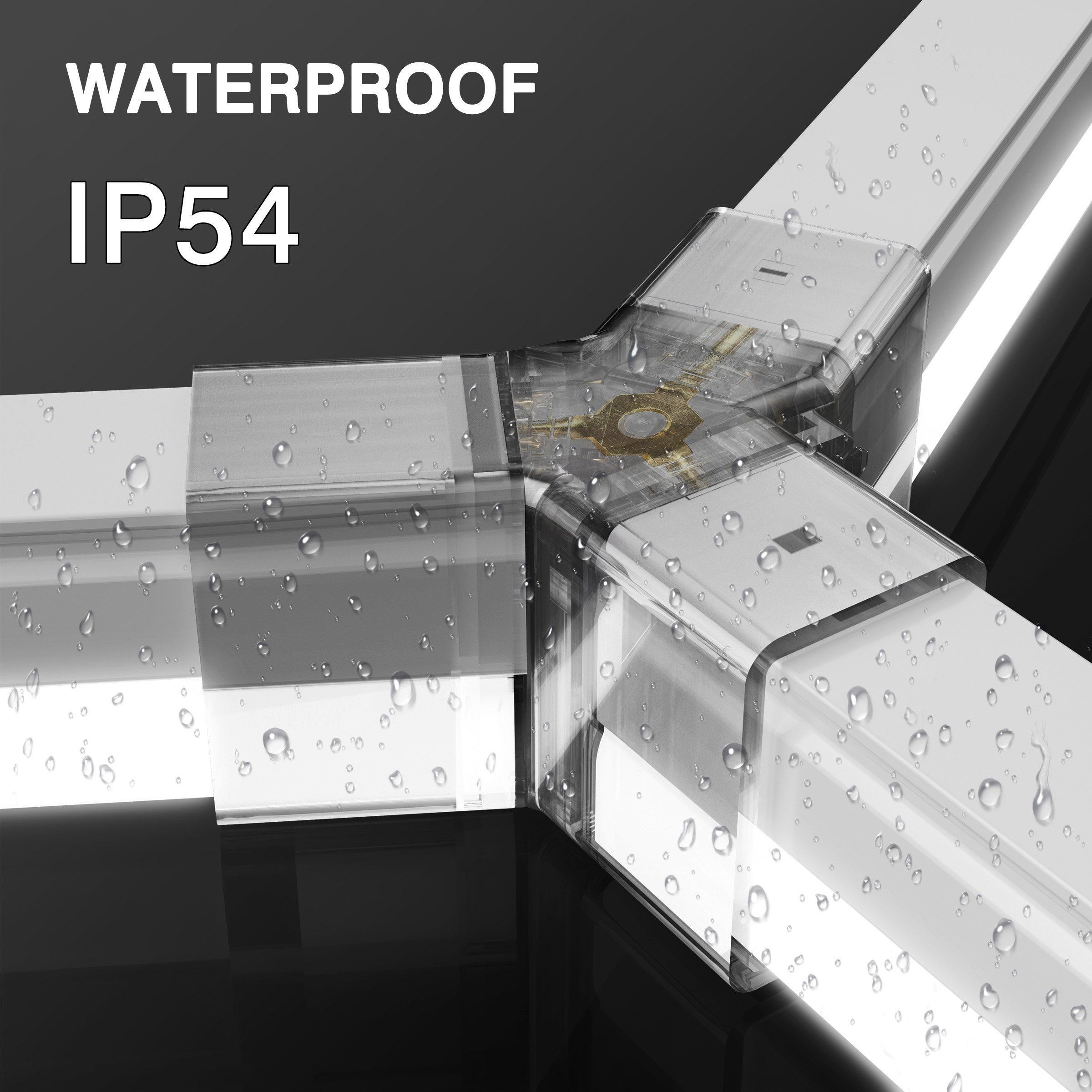 Hykoont 14 Grid with Frame 700W 73920LM LED Hexagon Garage Lights Buy a 14-Grid Get a Free 5-Grid