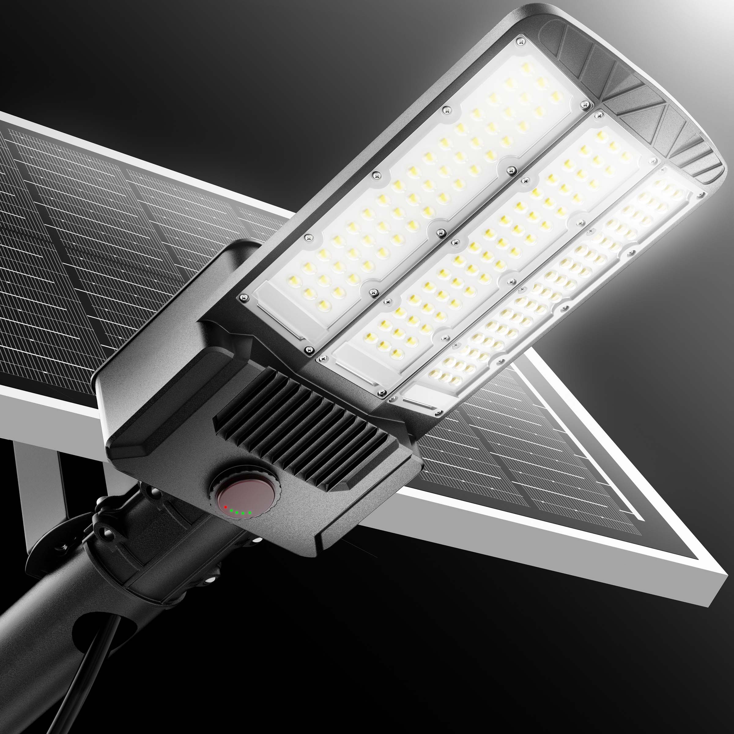 Hykoont SZ300 Commercial Solar Street Lights 400W 60000LM Special Offer