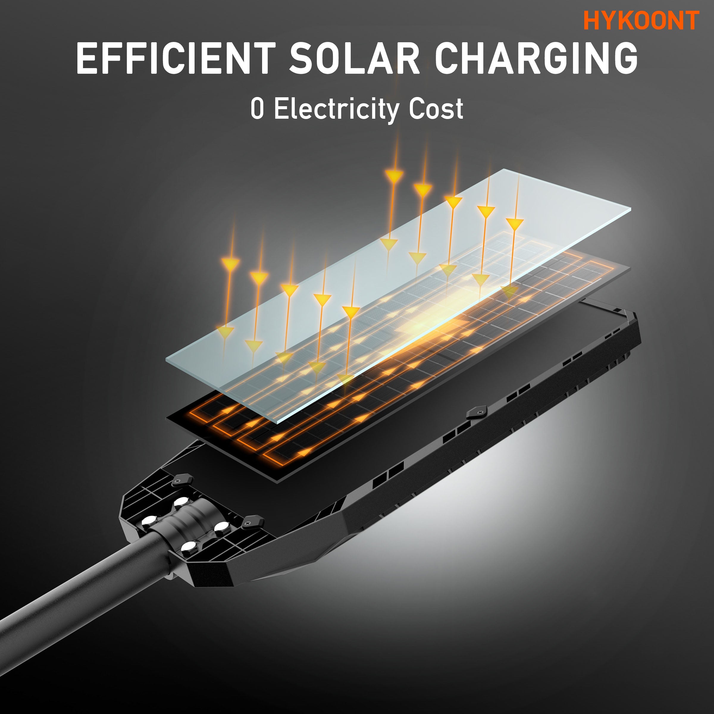 Hykoont TW032 7000W 550000LM Solar Street Light