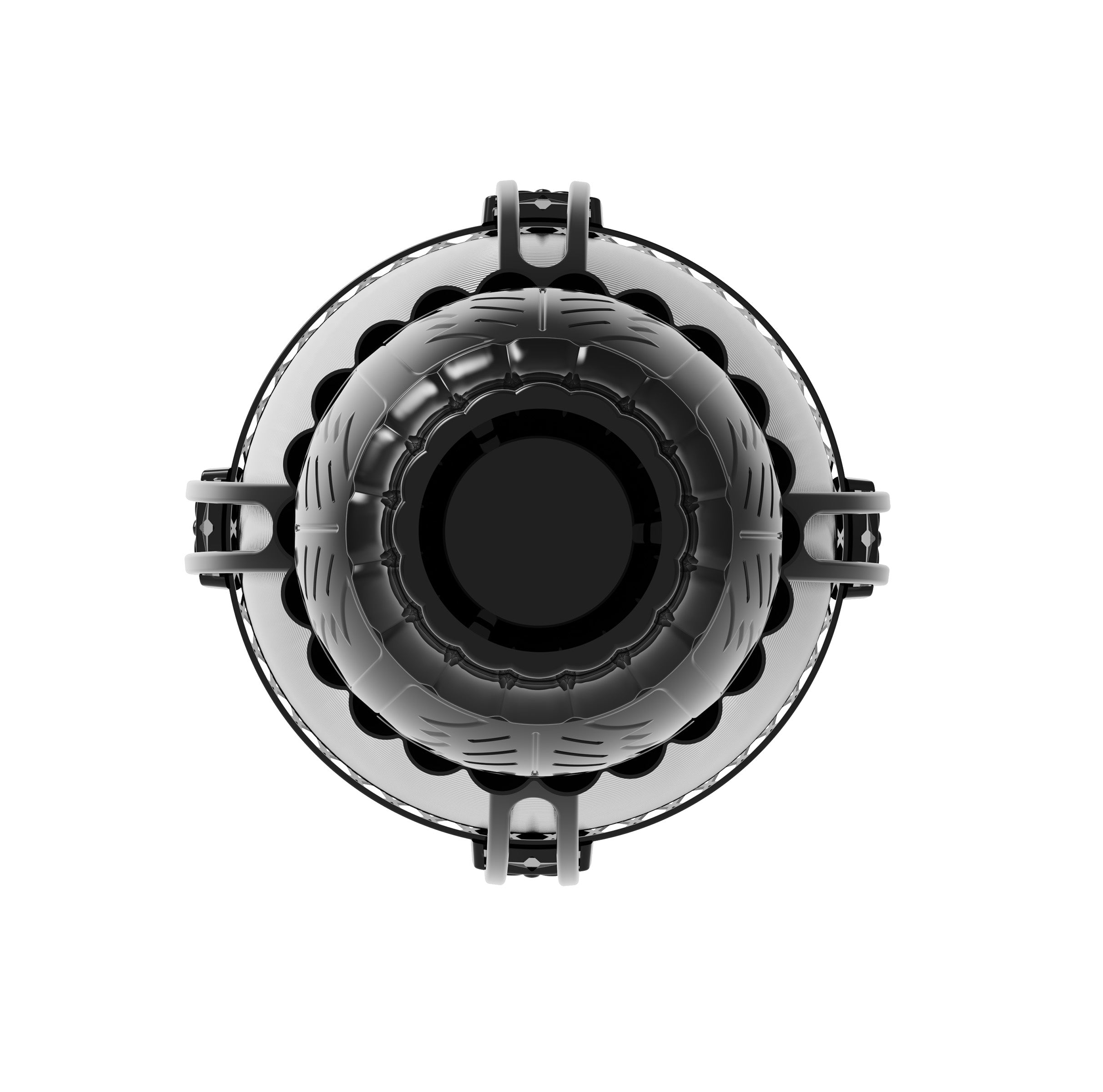 Hykoont PT03 Acorn LED Post Top Light Power Selectable with Photocell
