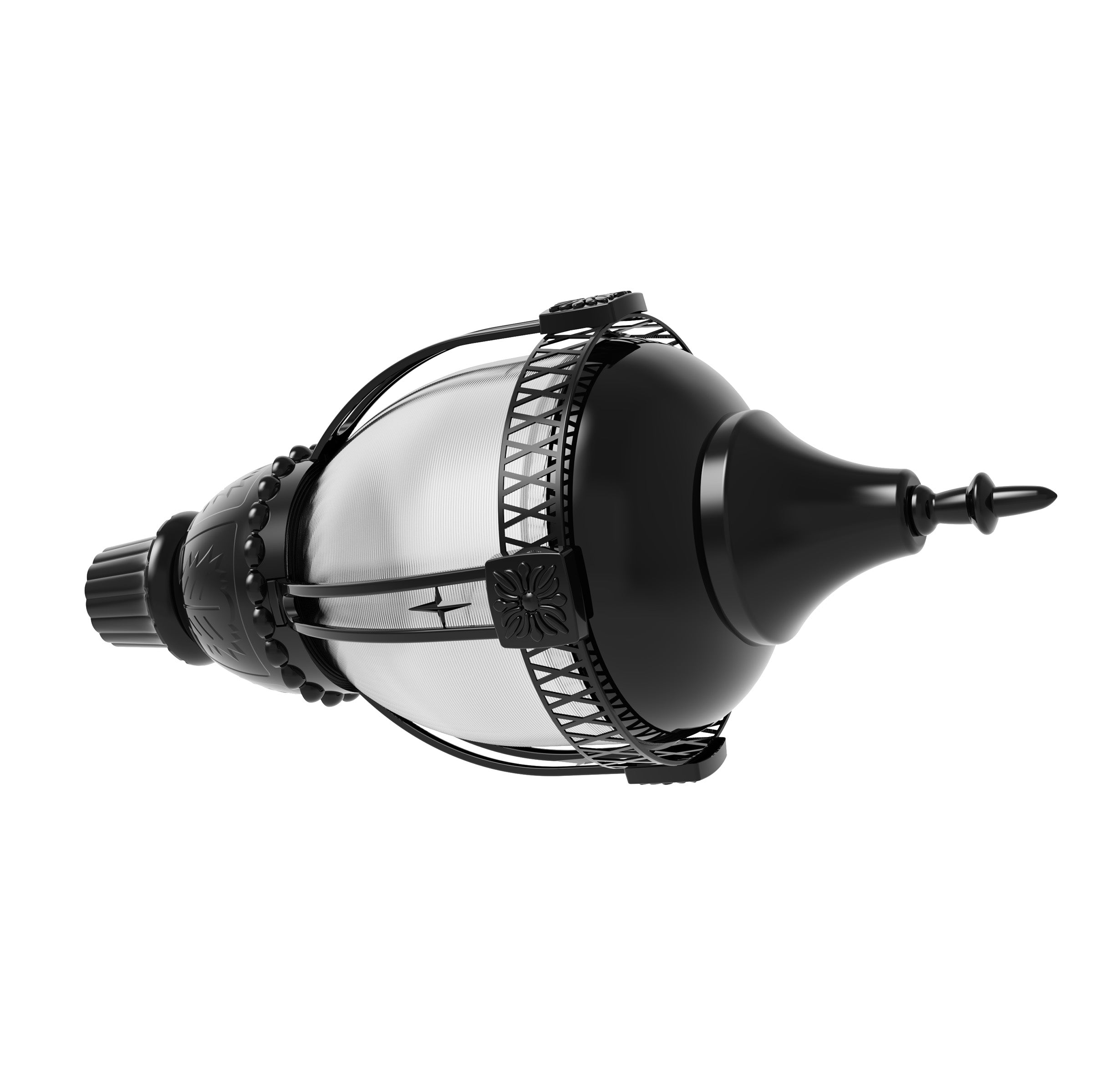 Hykoont PT03 Acorn LED Post Top Light Power Selectable with Photocell