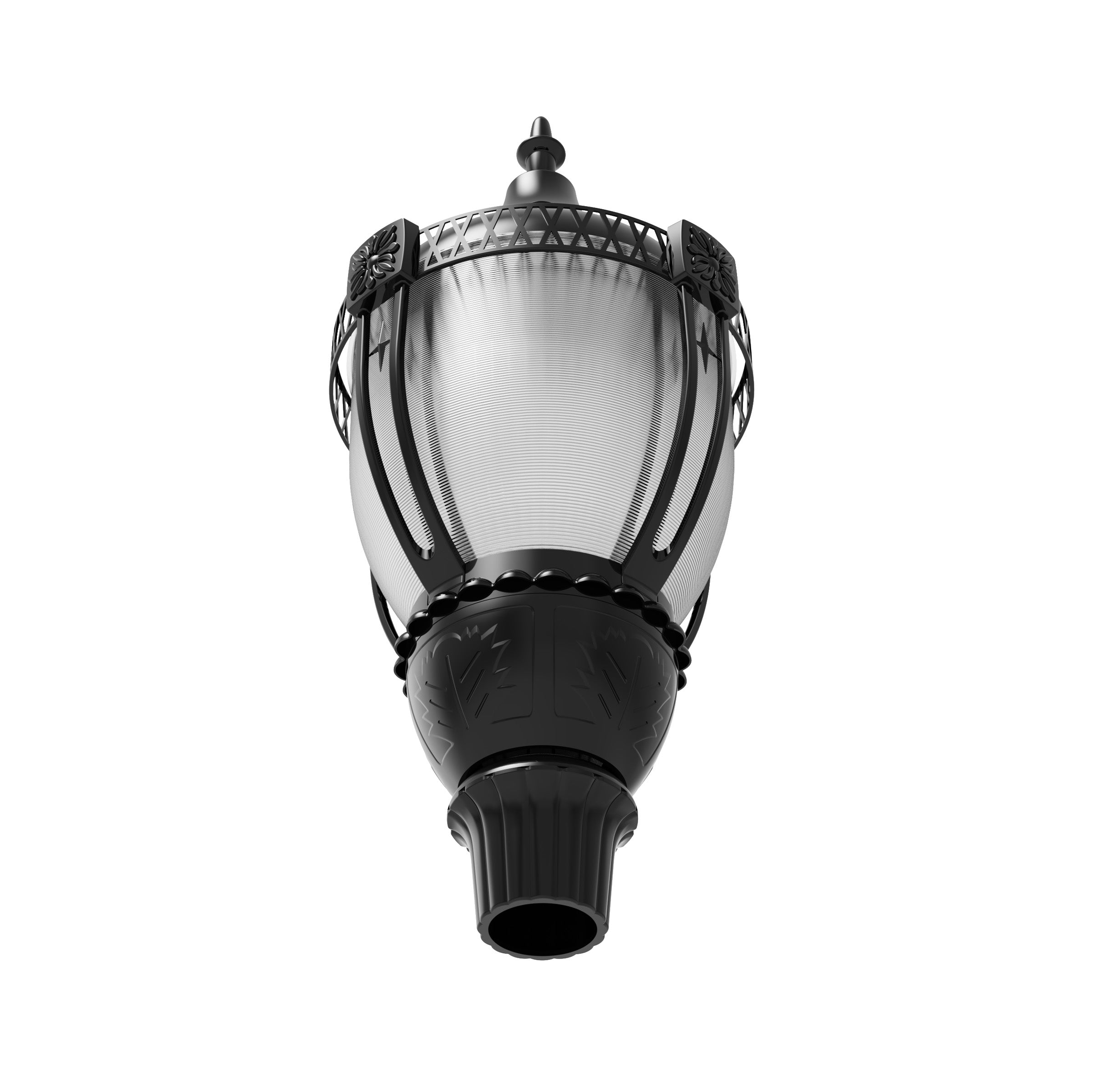 Hykoont PT03 Acorn LED Post Top Light Power Selectable with Photocell