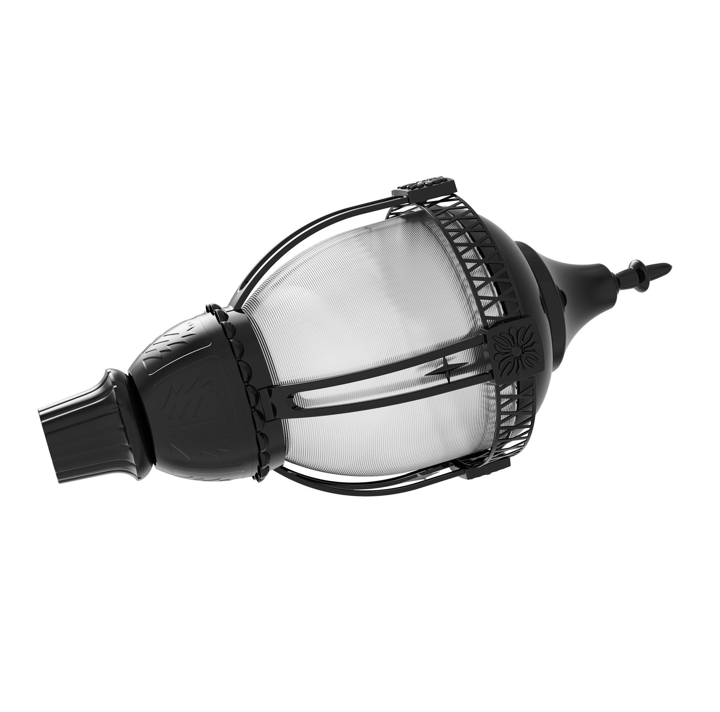 Hykoont PT03 Acorn LED Post Top Light Power Selectable with Photocell