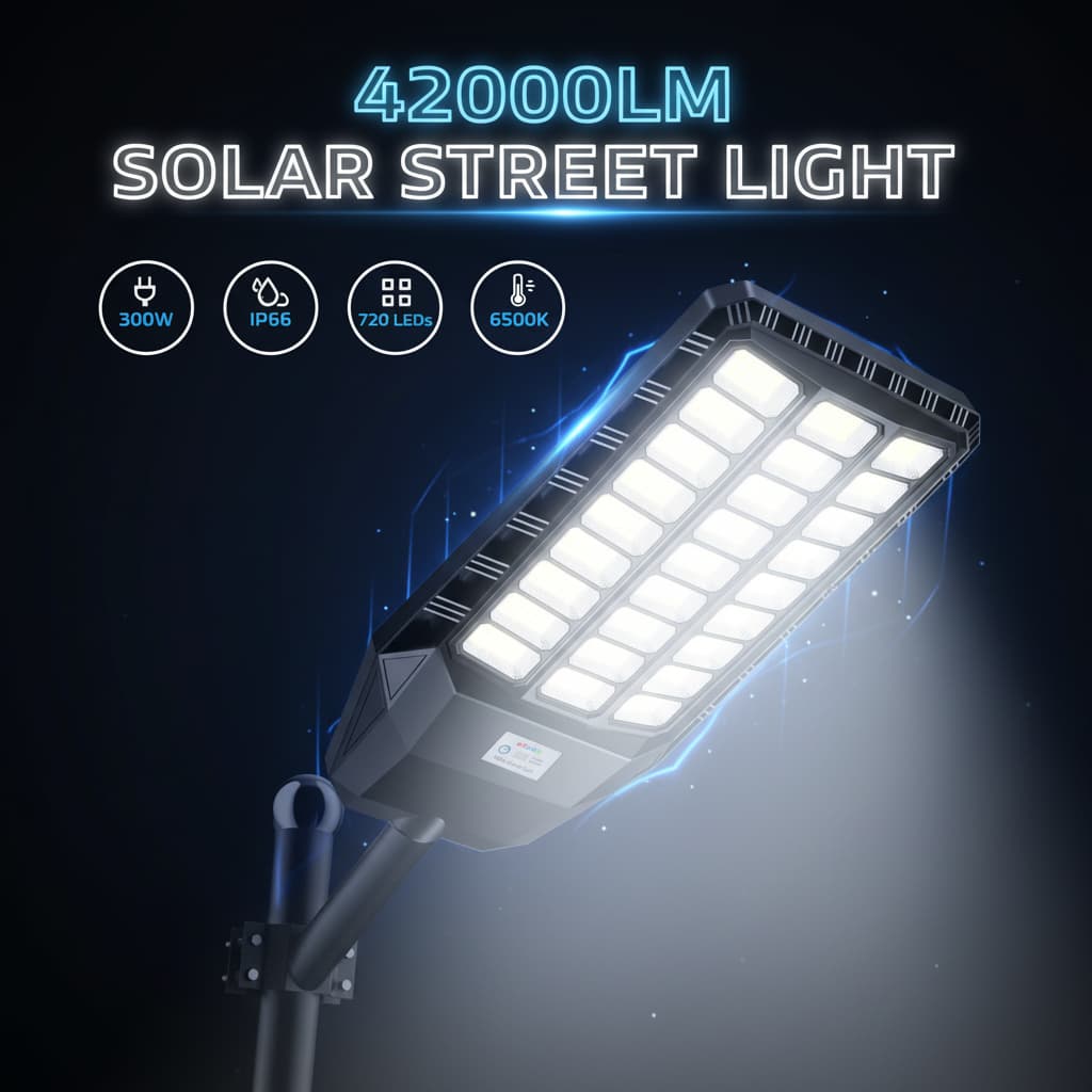 Hykoont TW030 mini 42000LM Solar Street Light