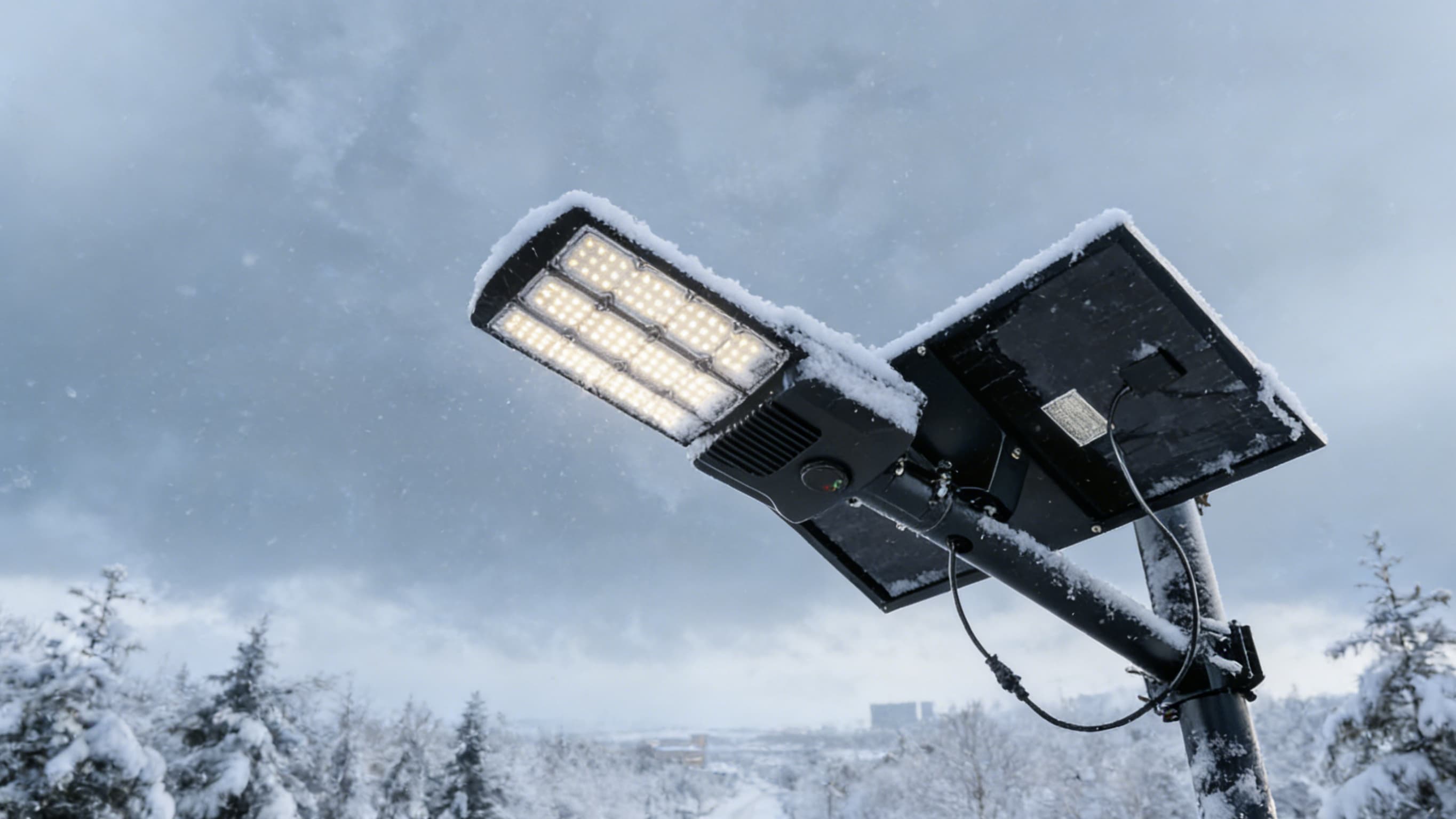Why Winter Storms Expose the Weakness of Traditional Lighting — and Why Solar Lights Matter More Than Ever