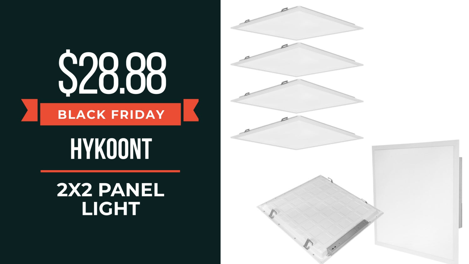 The Ultimate Guide to Hykoont 2x2 LED Flat Panel Light: Efficiency, Versatility, and Affordability