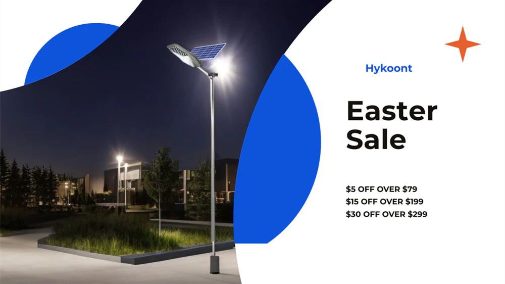 Hykoont Easter Exclusive Solar Lighting Sale
