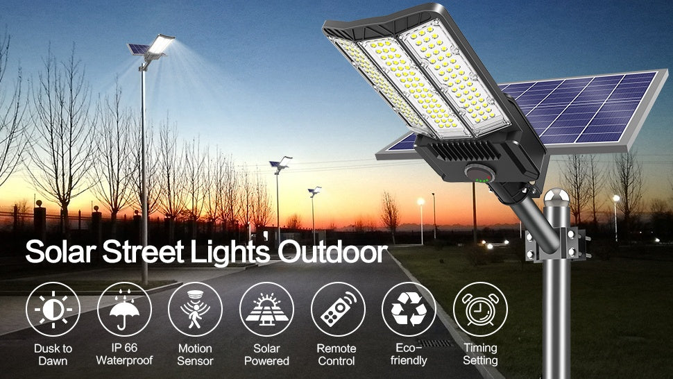 Customer Review of the Hykoont SZ300 Commercial Solar Street Lights 400W 60000LM