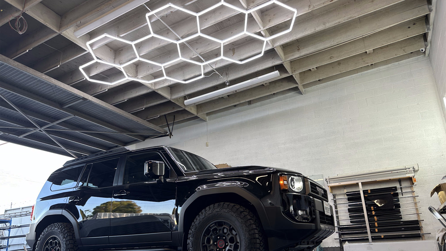 Illuminate Your Space With Hykoont LED Hexagon Garage Lights: Ultimate Brightness And Customization