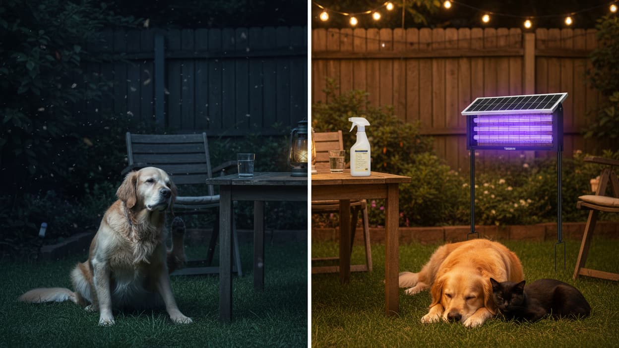 Why Your Backyard Needs a Solar Bug Zapper (And Why Your Dog Will Thank You)