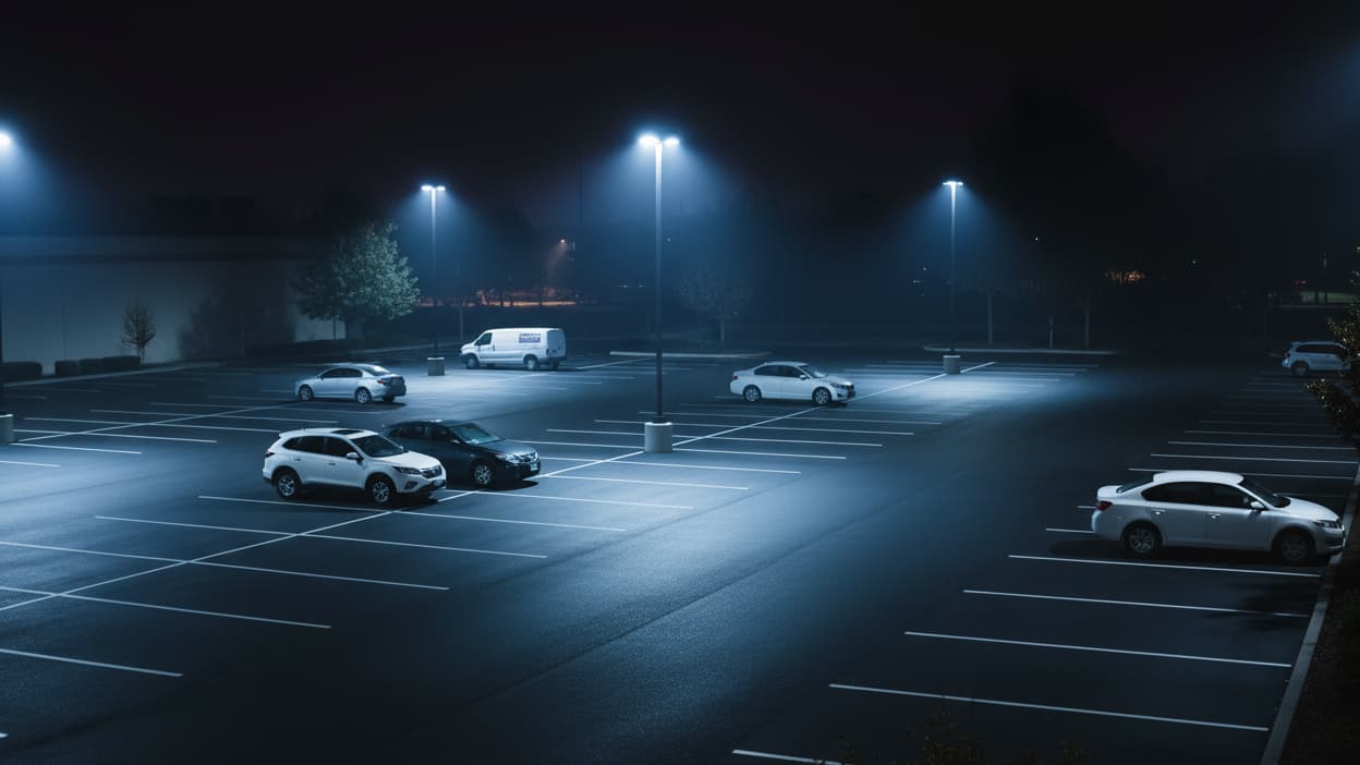 Outside Solar Lights for Commercial Use: Parking Lots and Pathways Explained