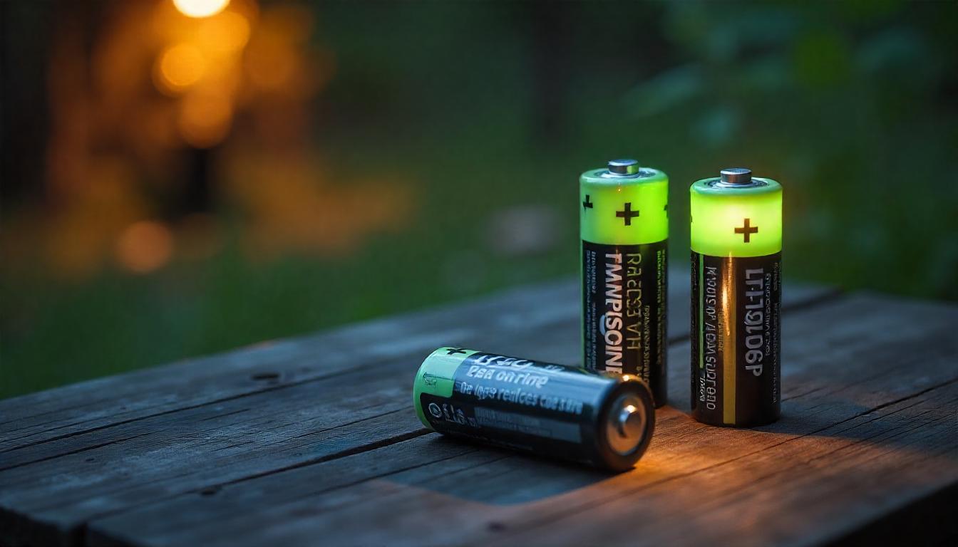 aa rechargeable batteries for solar lights