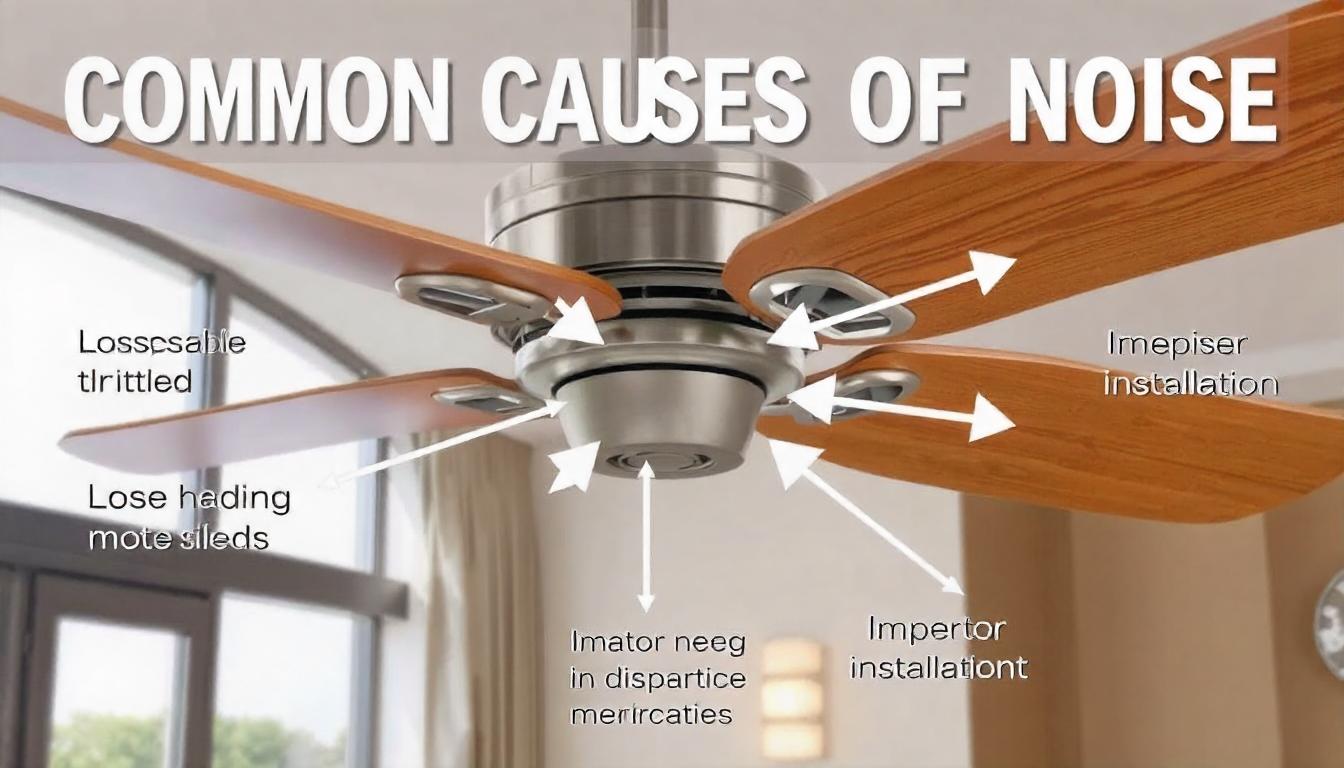 How to Reduce the Noise of Your Modern Ceiling Fan