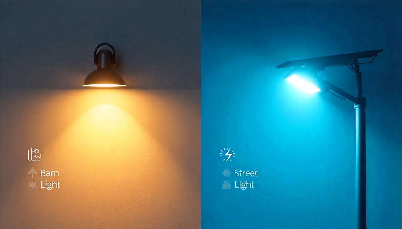 A Comprehensive Comparison of Solar Barn Lights and Solar Street Lights