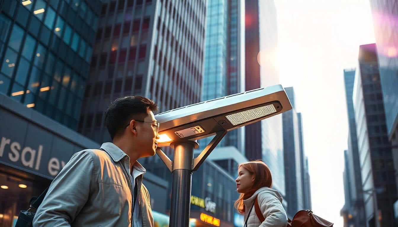 solar street light