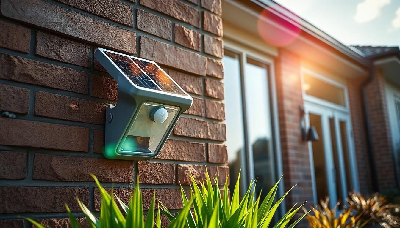 solar motion sensor light