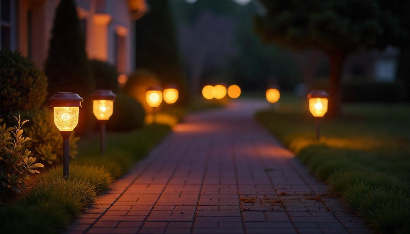 christmas pathway lights