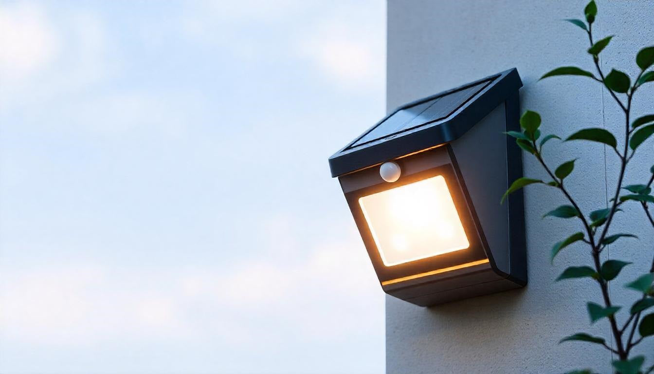 solar motion sensor light