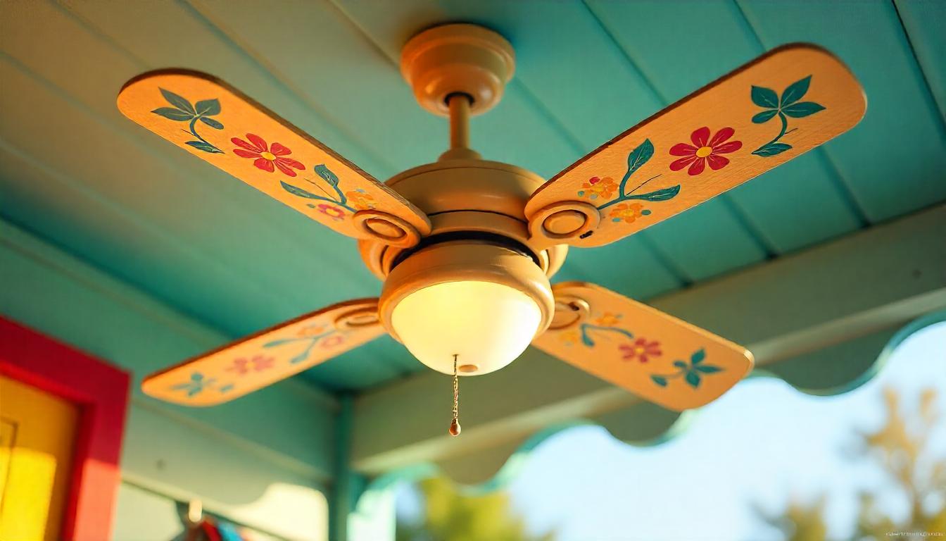 outdoor ceiling fan with light