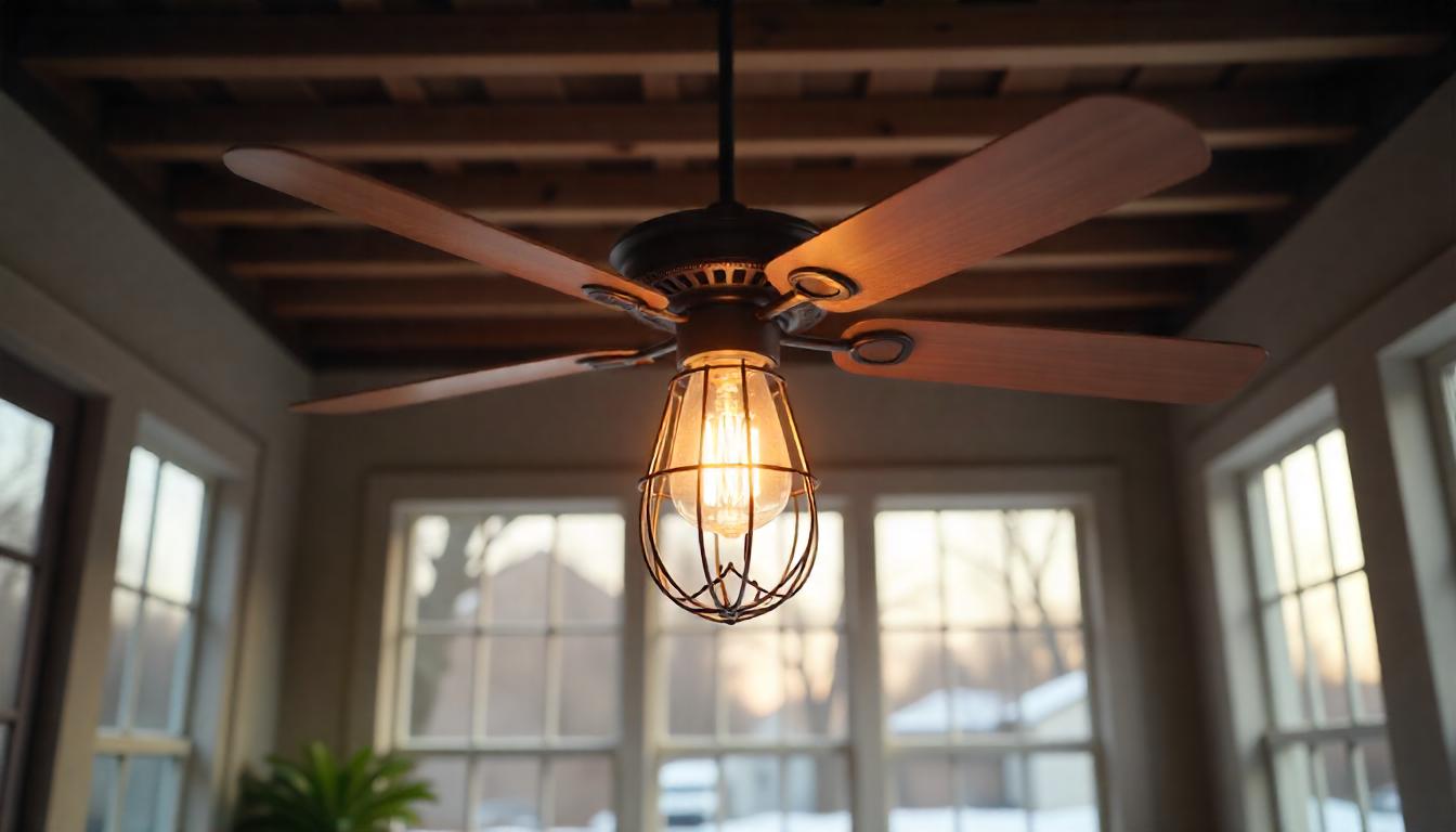 outdoor ceiling fan with light